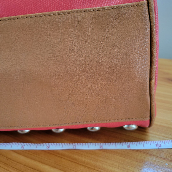 Y2K Coral Pink Studded Handbag | Bratzcore Mall-Girl Purse - Picture 10 of 11